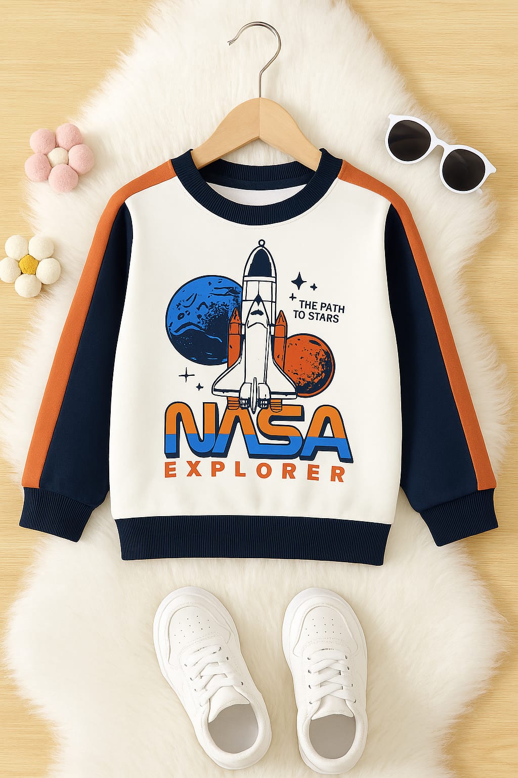 Nasa kids winter sweat shirt