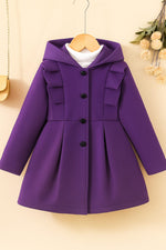 Lilac Purple Princess Winter Coat