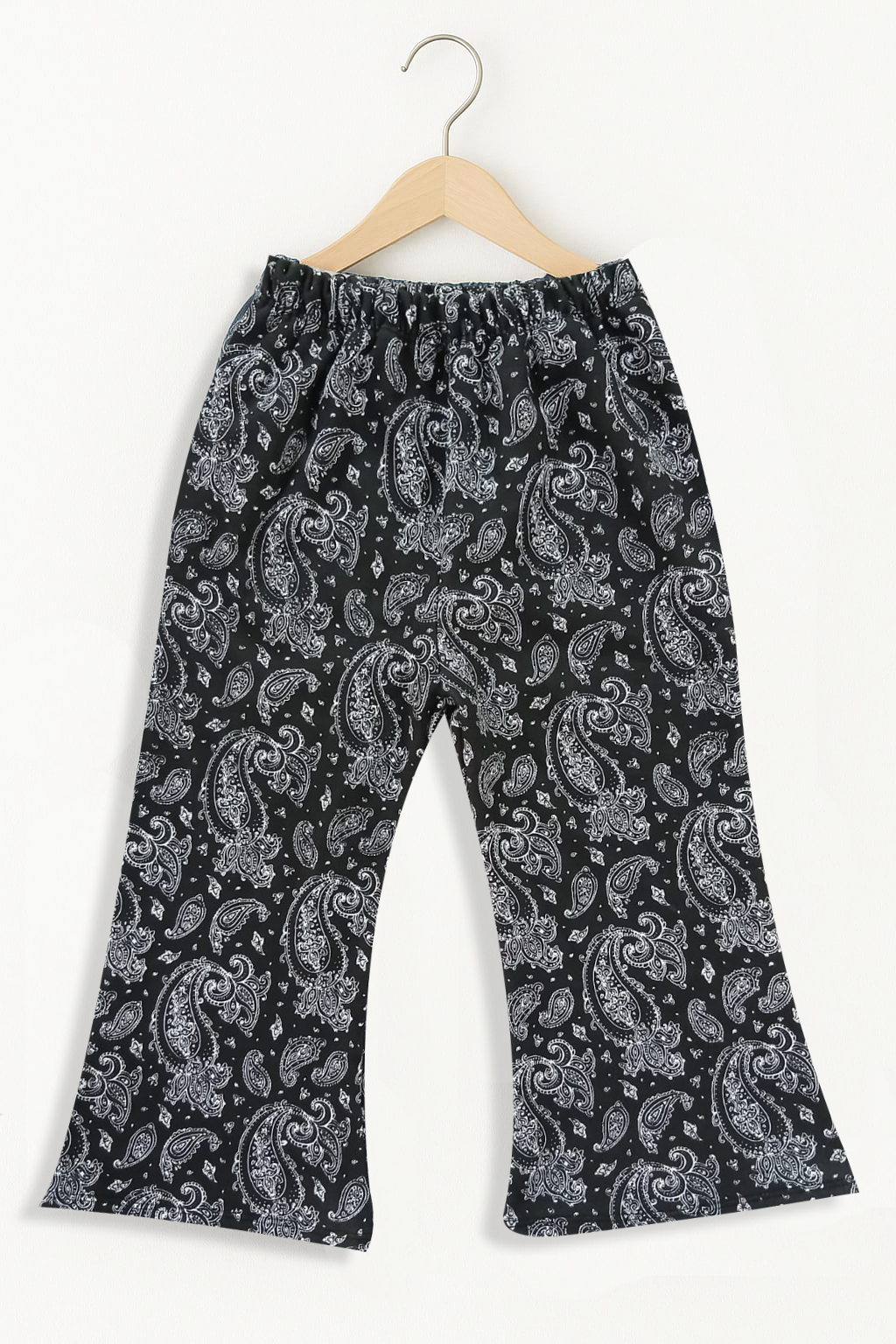 Black baklin winter kids trouser