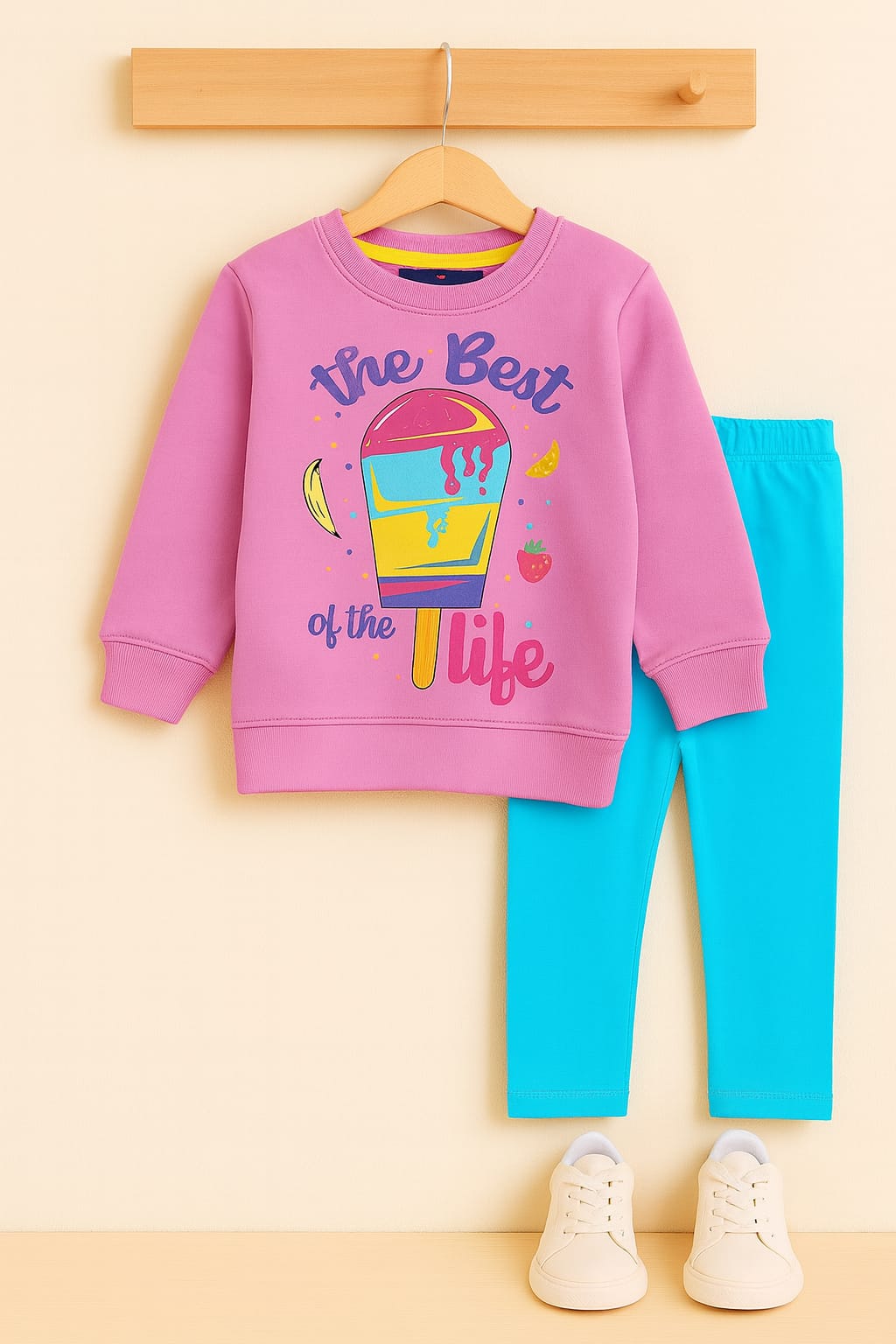 Best life kids sweat shirt&tights