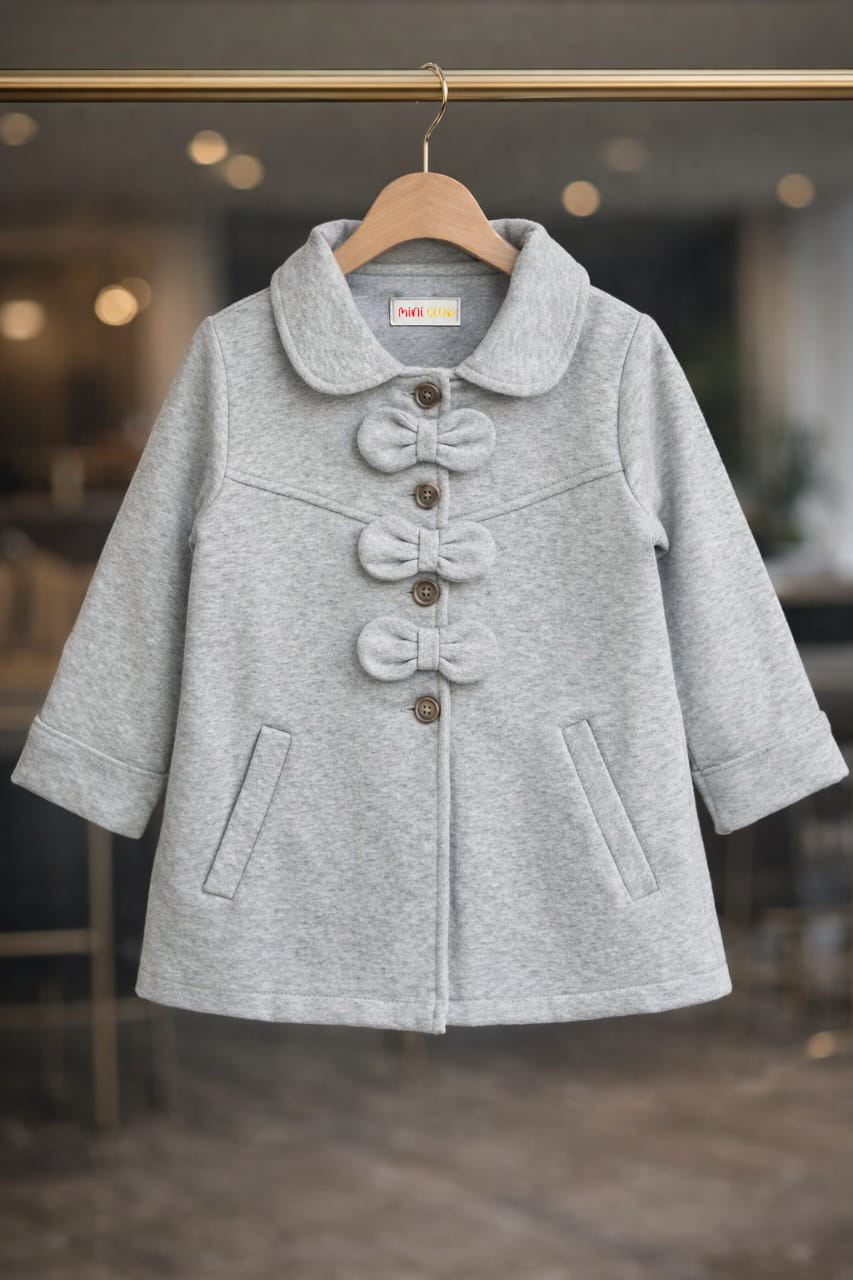 Mini Bow Elegance kids Coat
