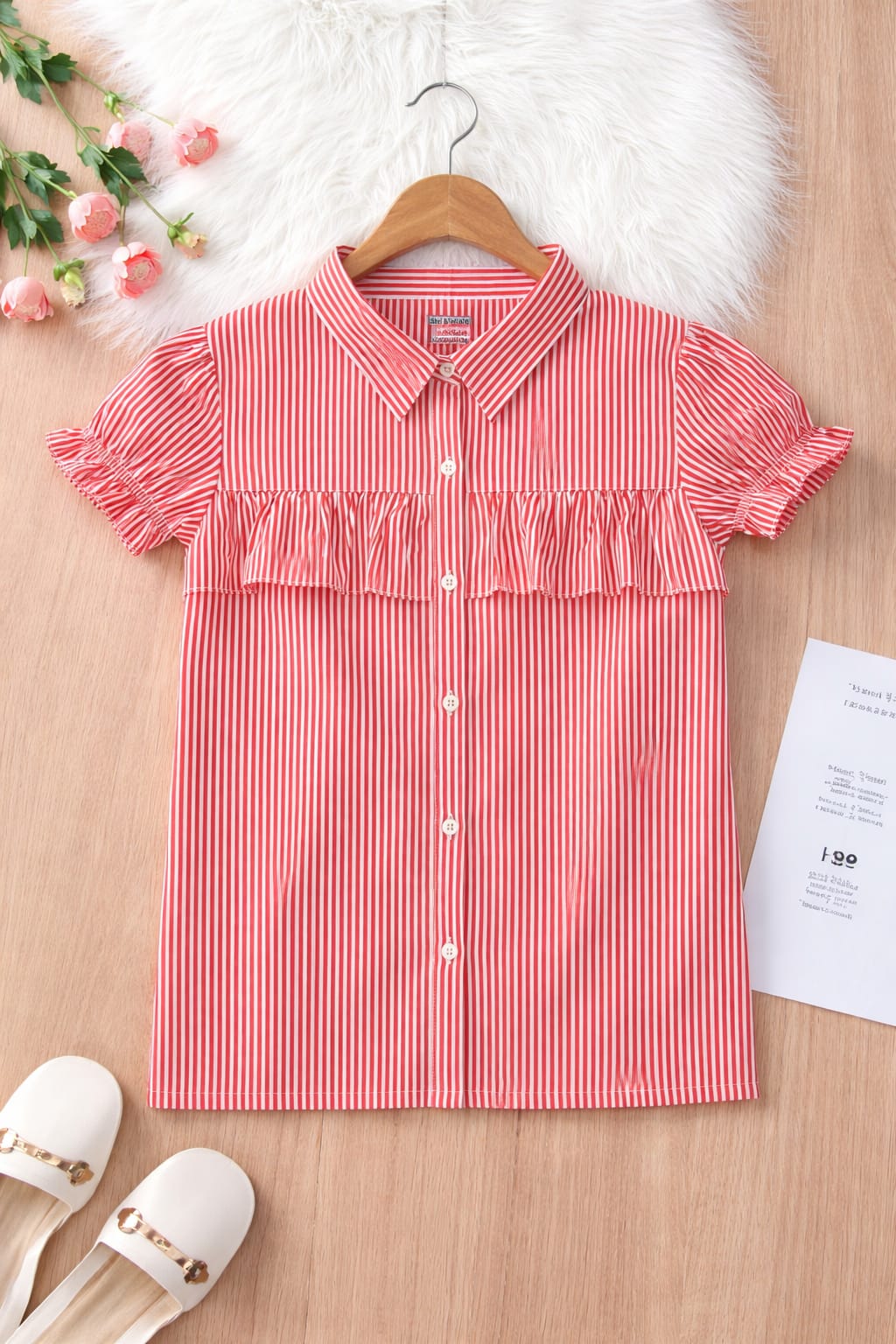 Mini fairy girls summer casual shirt