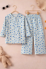 Sky Floral Twin Set
