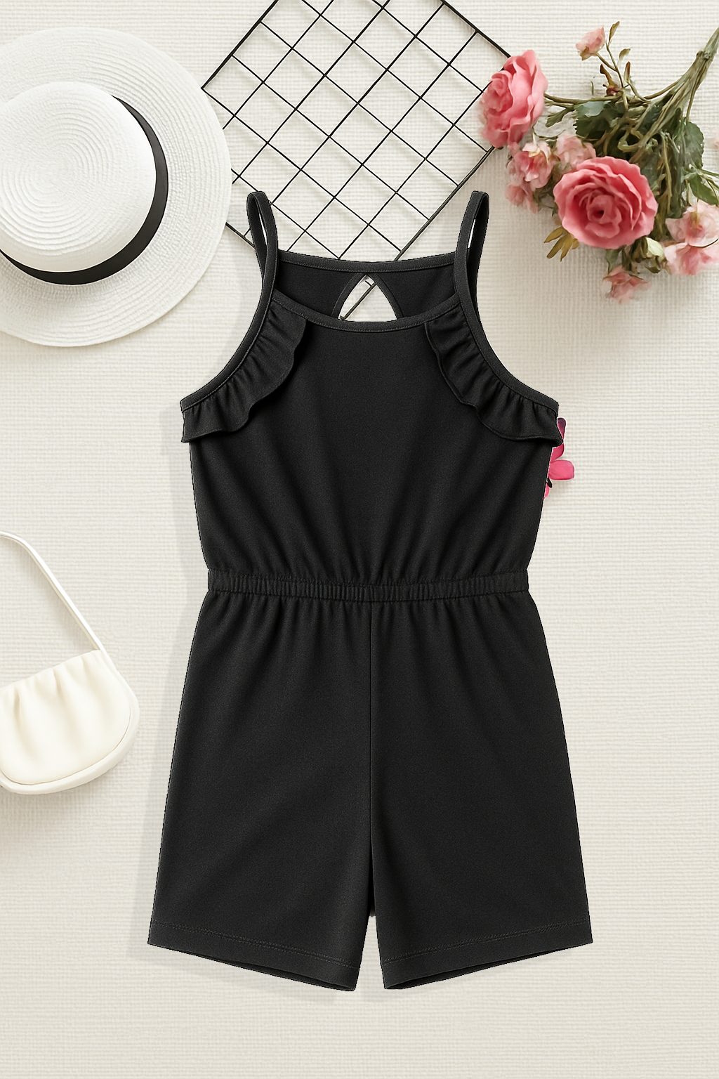 Playfull kids girl jumpsuit