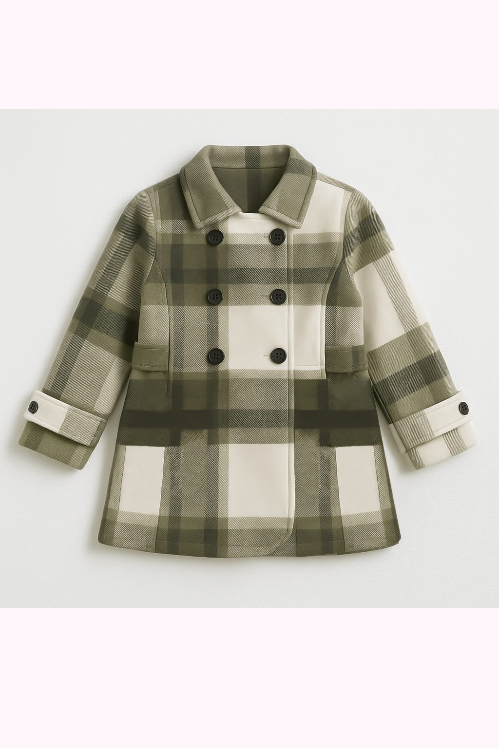 Girls Double Breasted Jacket