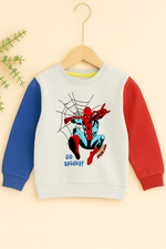 Go spidey kids winter sweat shirt