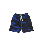 Blue Camo kids Pocket Short