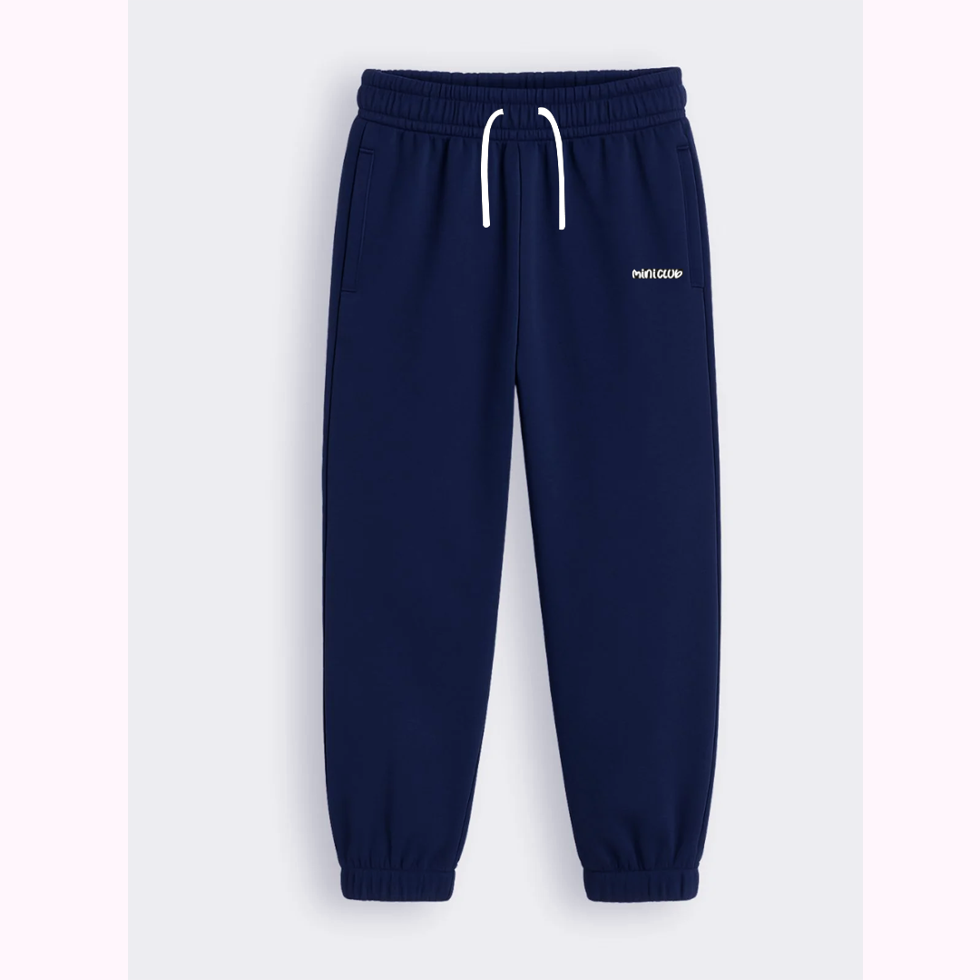 Navy color kids winter trouser