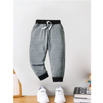 Basic Charcoal Kids Trouser