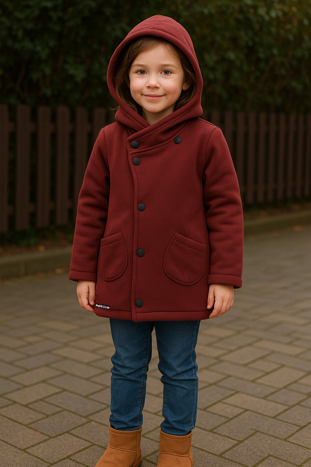 Maroon Sung Winter Coat