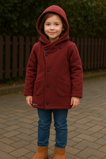 Maroon Sung Winter Coat