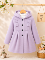 Lilac Light Purple Princess Winter Coat