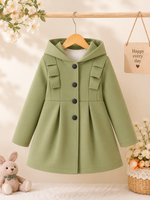 Lilac Light Green Princess Winter Coat