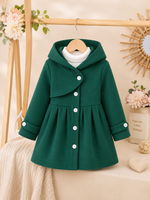 Grace Green hooded Winter Coat