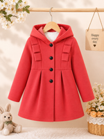 Lilac Orange Princess Winter Coat