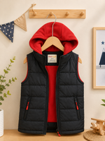Black Kids Puffer Jacket