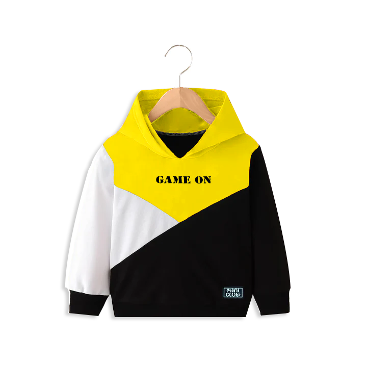 Game on kids hood