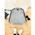 Grey Kids Zipper