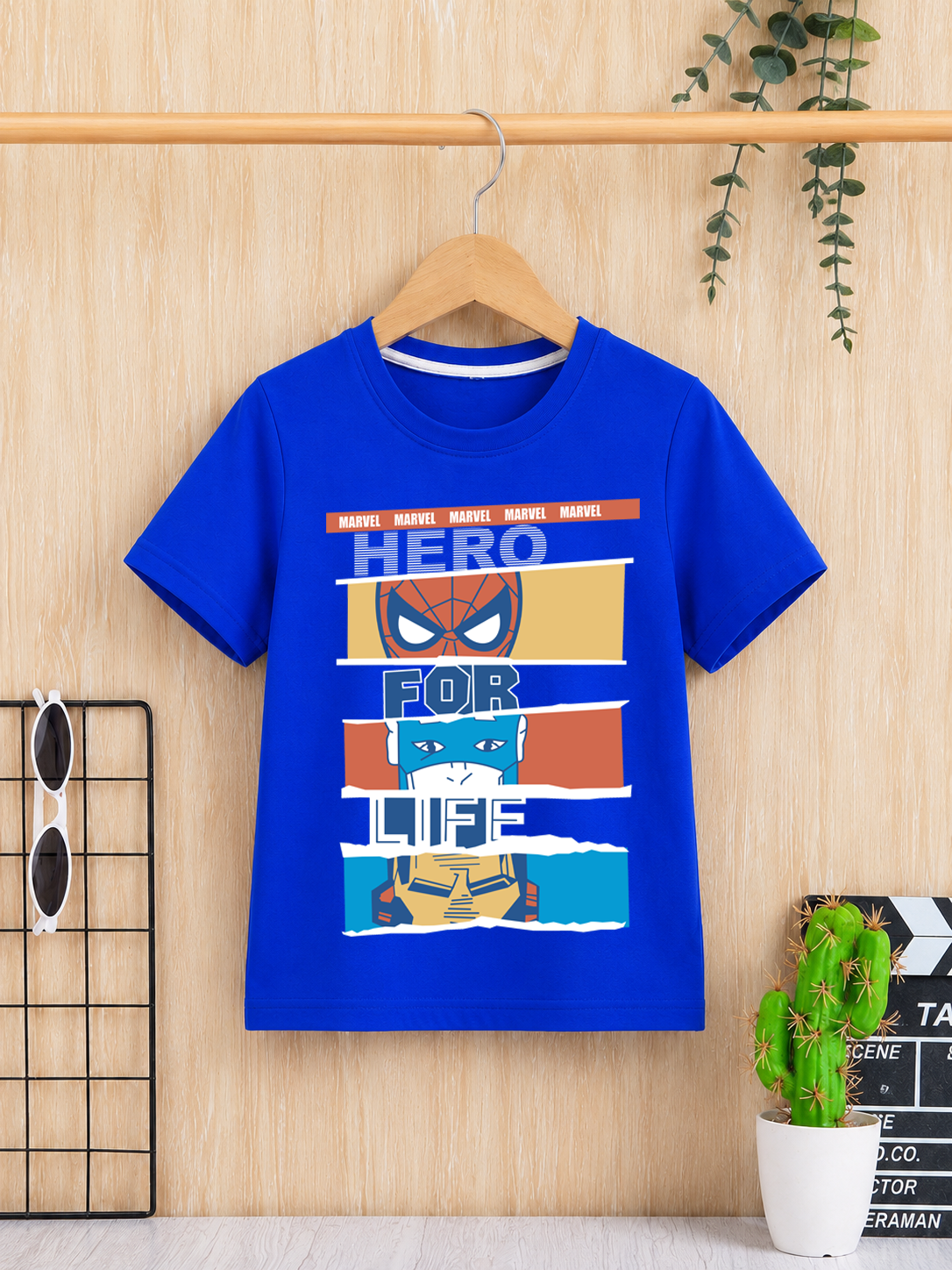 Hero for life summer kids t-shirt