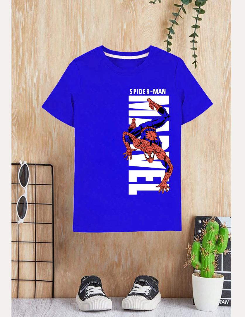 Spiderman boy kids summer tshirt