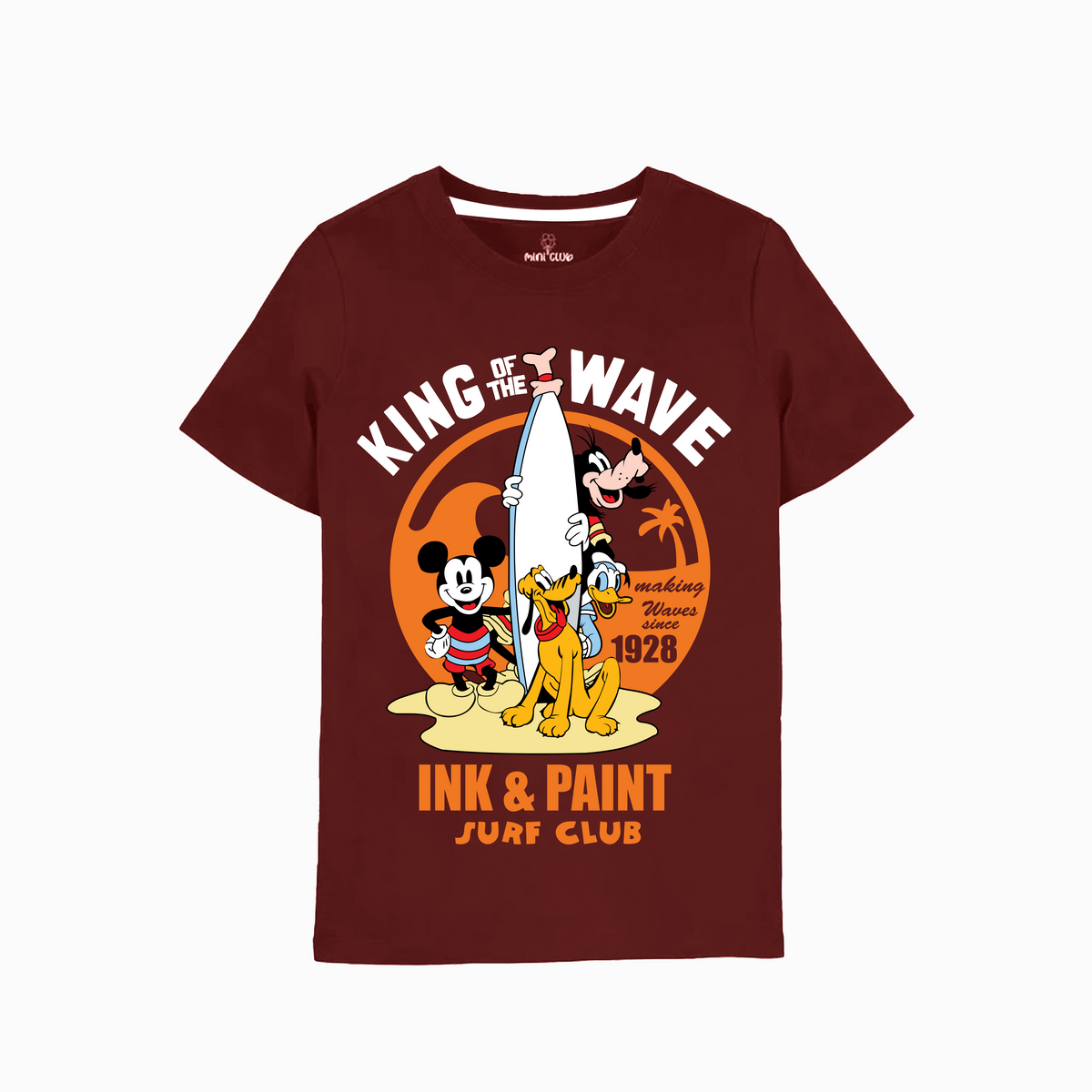 King of the waves kids t-shirt