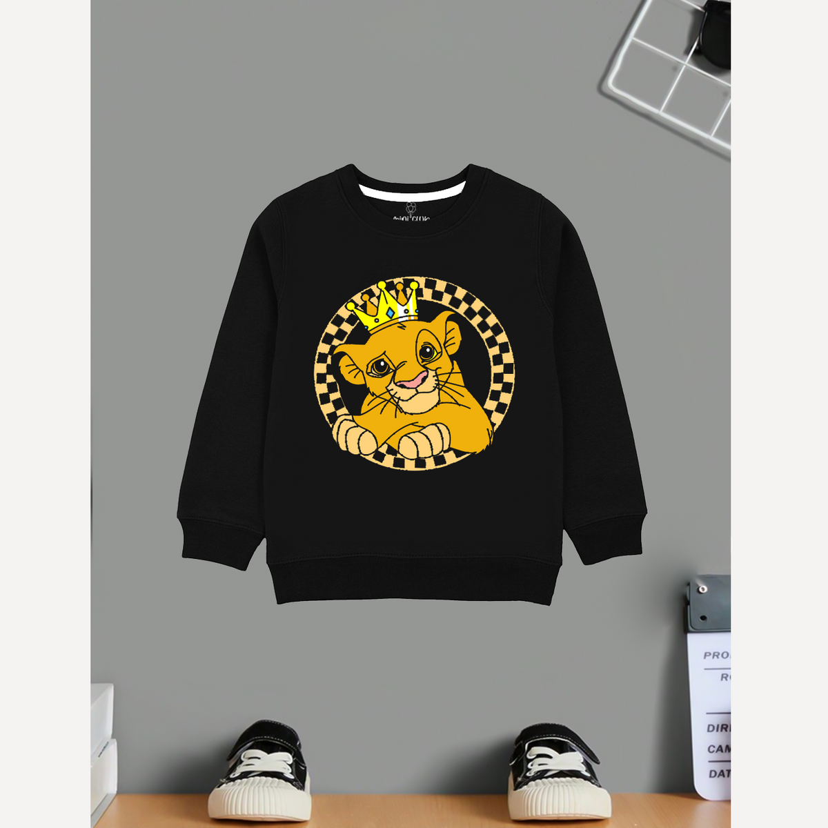 Lion King heart Kids Winter Sweatshirt