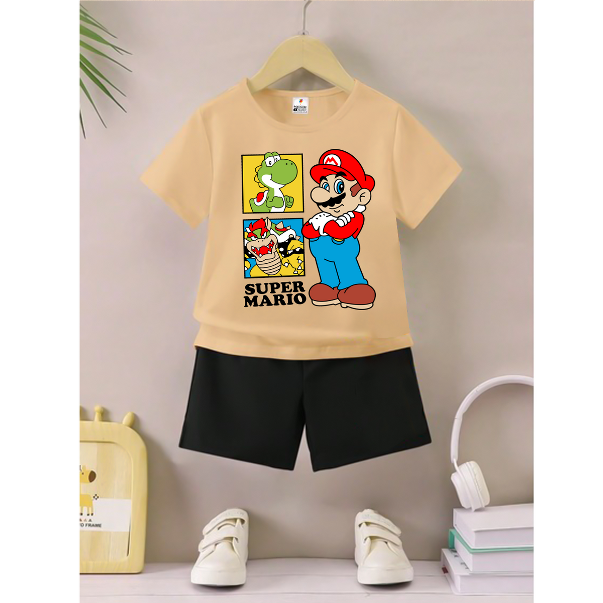 Mario kids summer tshirt & shorts