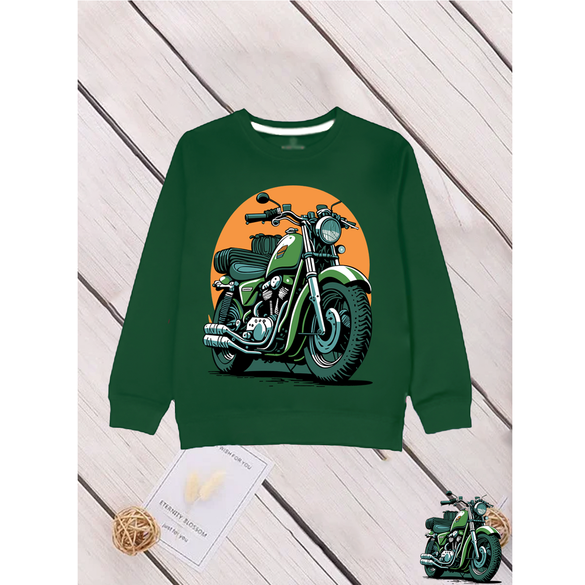 Gangster Bike Kids Sweat Shirt