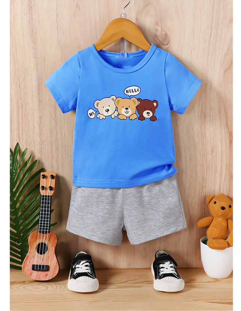 Hello bear Kids T-Shirt & Short