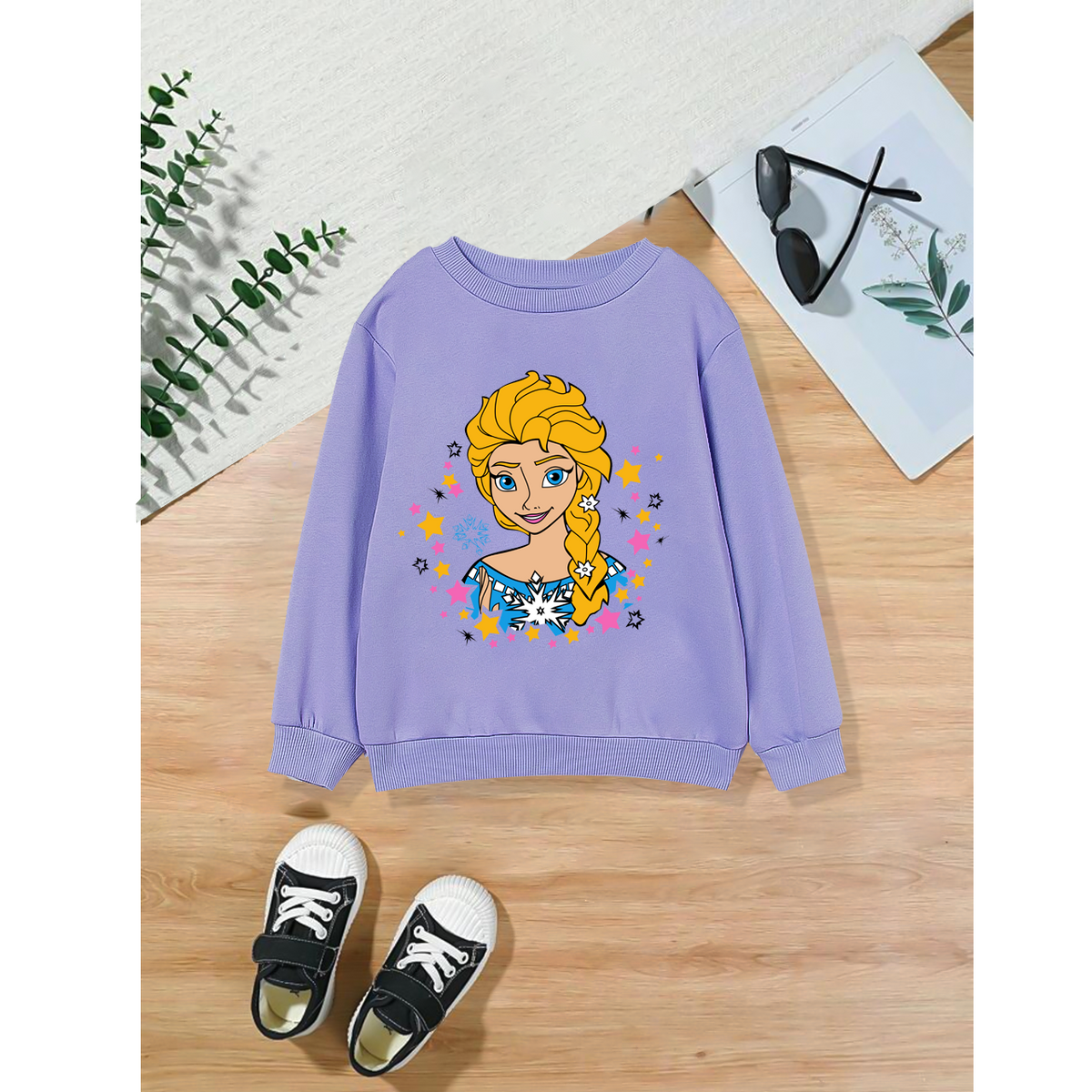 Elsa Girls Sweat Shirt