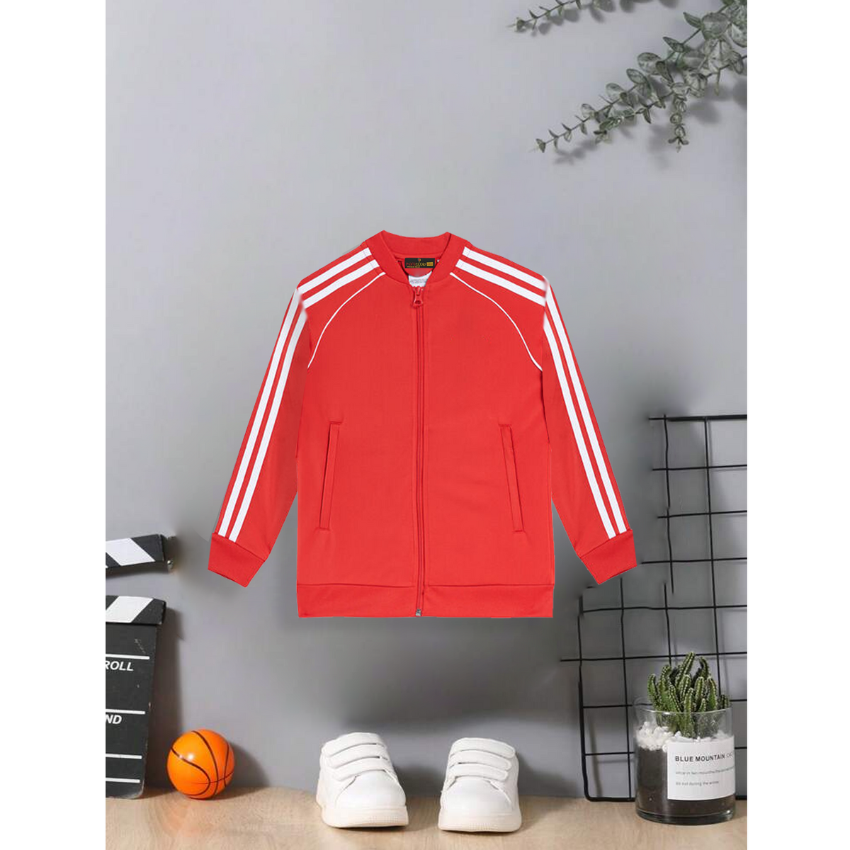 Red Kids Zipper