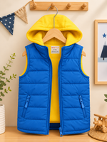 Royal Blue Kids Puffer Jacket