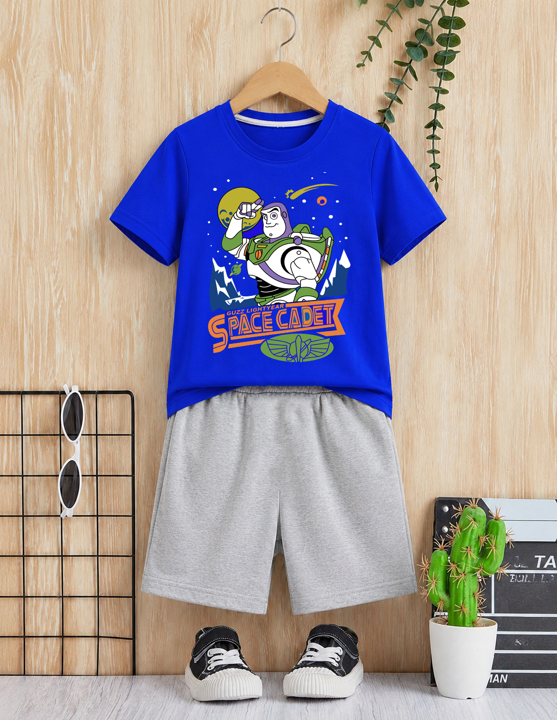 Space cadet kids summer tshirt & shorts