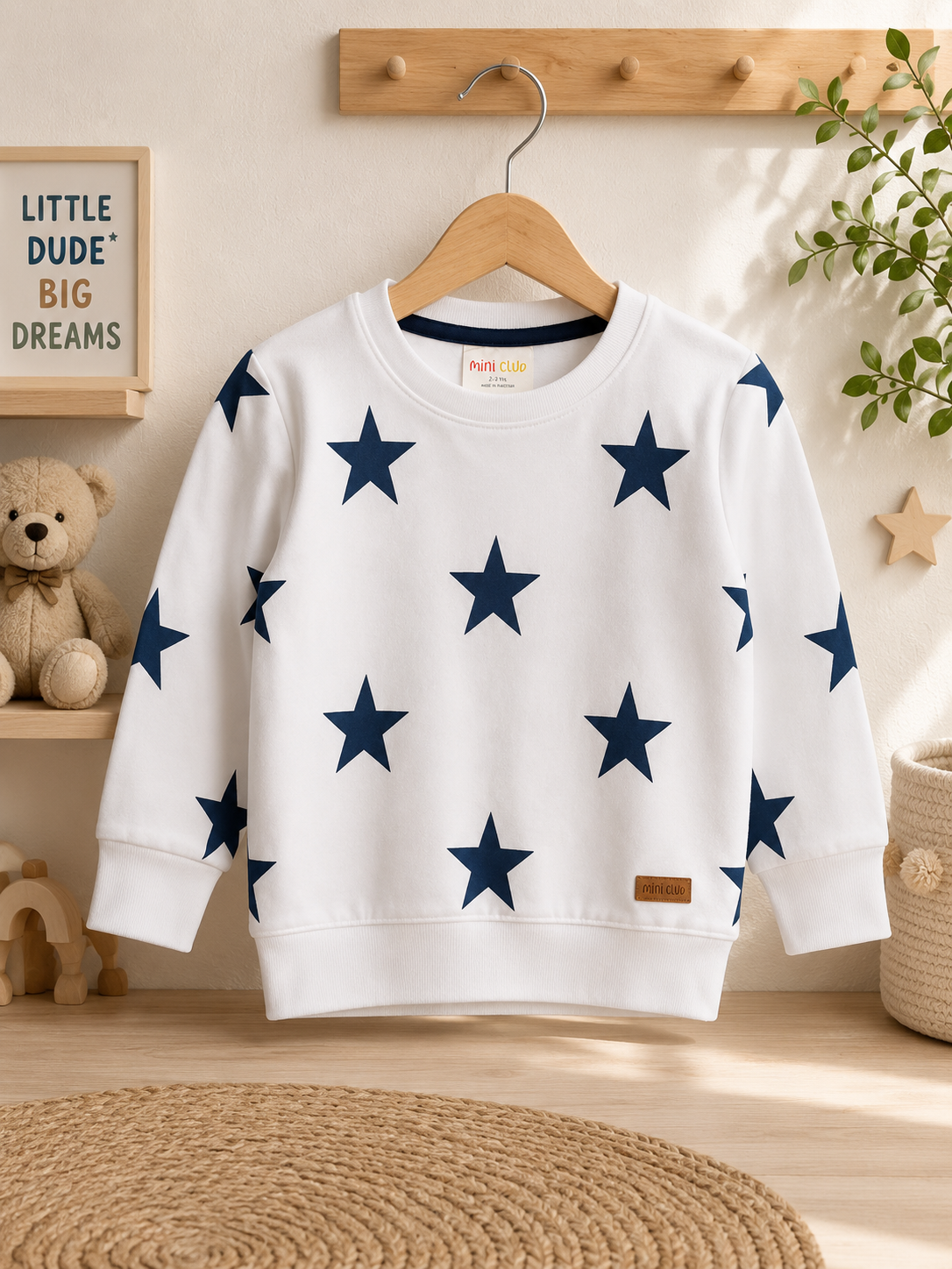 Stars Kids Winter Sweatshirt
