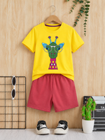 Cool ziraff kids summer tshirt & shorts